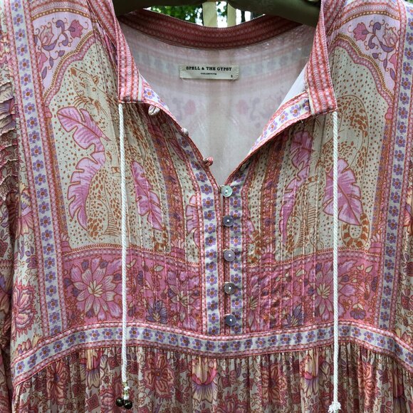 Spell and the Gypsy Collective Poinciana Gown Small - Picture 7 of 11